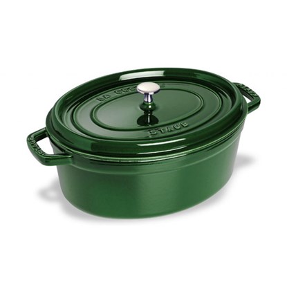 Hrnec STAUB  oválný 31 cm zelený 5,5l_7