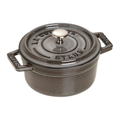 Hrnec kulatý 14 cm šedý_0