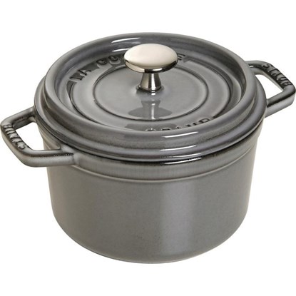 Hrnec kulatý 16 cm šedý_0