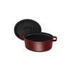 Hrnec STAUB  oválný 33 cm vínový 6,7l_1