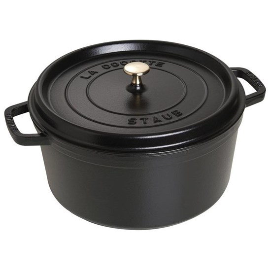 Hrnec kulatý 30 cm černý_0