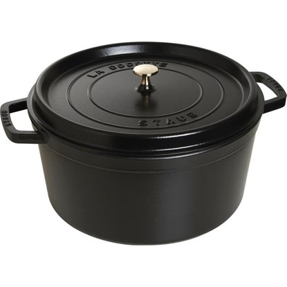 Hrnec kulatý 34 cm černý_0