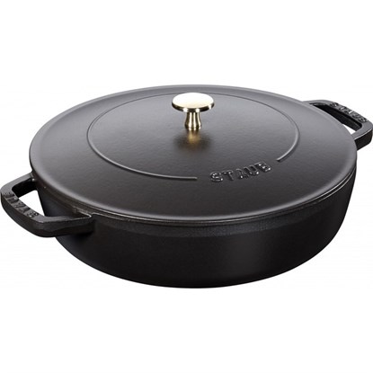 Kastrol se samopodlévací poklicí 28cm če_2