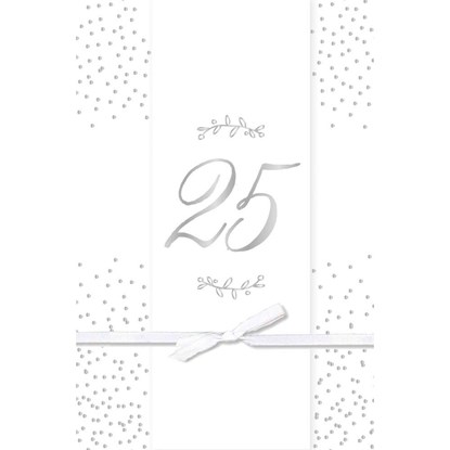 Přání k výročí svatby 25 let s obálkou_0