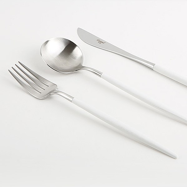 Příbory GOA WHITE set 24ks v dřev.kazetě_0