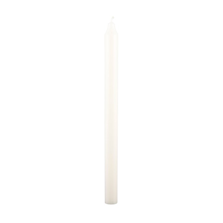 Svíčka kulatá dlouhá 2,1 cm slonová ko_1