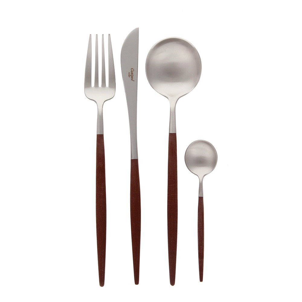 Příbory GOA BROWN SET/24 ks v dárkové kazet_0