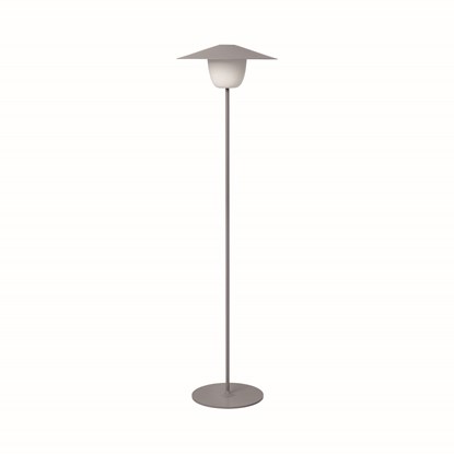 Přenosná LED lampa 120 cm šedá_0