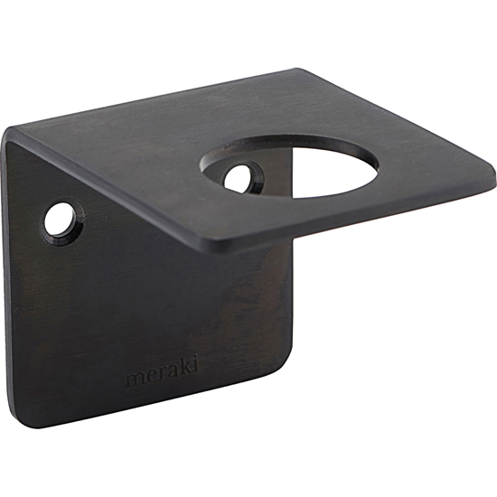 Nástěnný držák Meraki - kartáčovaný černý povrch_0