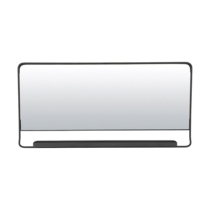 Zrcadlo s policí CHIC černé V.80 cm_0