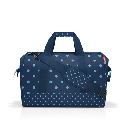 Cestovní taška Allrounder L mixed dots blue_2
