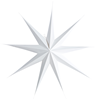 Papírová 9cípá hvězda House Doctor STAR WHITE 87cm bílá_0