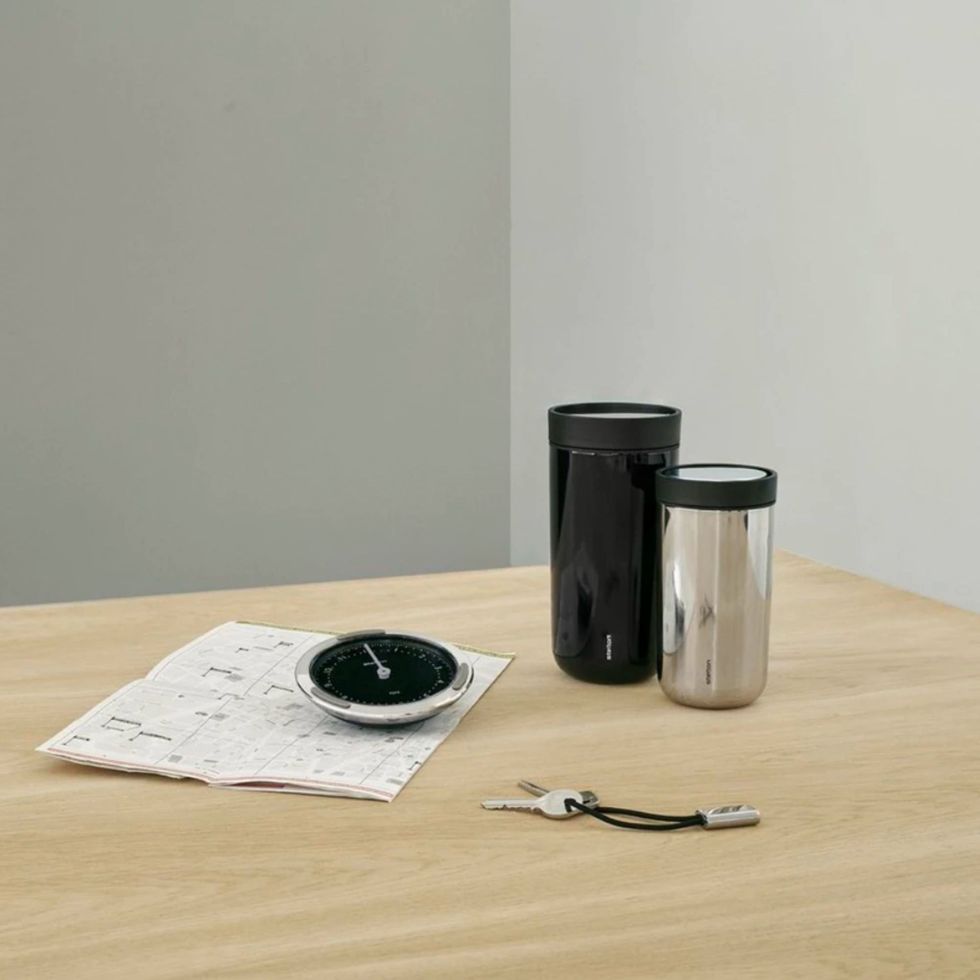 Obrázok z Termohrnček Stelton GO CLICK 0,2l nerez