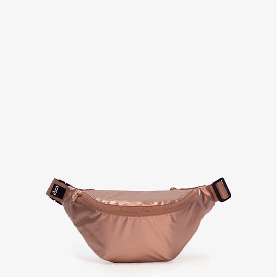 Ledvinka LOQI - BUMBAG METALLIC Rose Gold_1