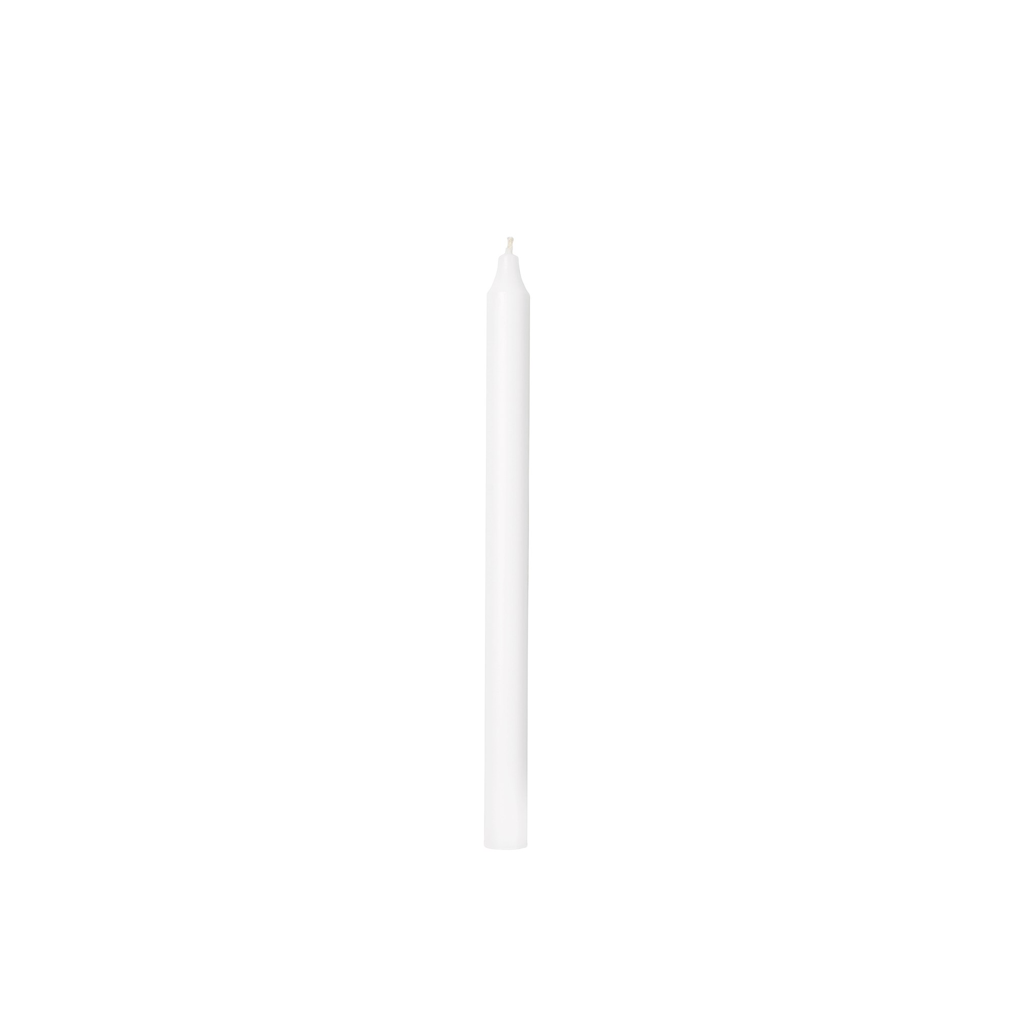 Svíčka Broste kulatá dlouhá 2,1cm bílá_0