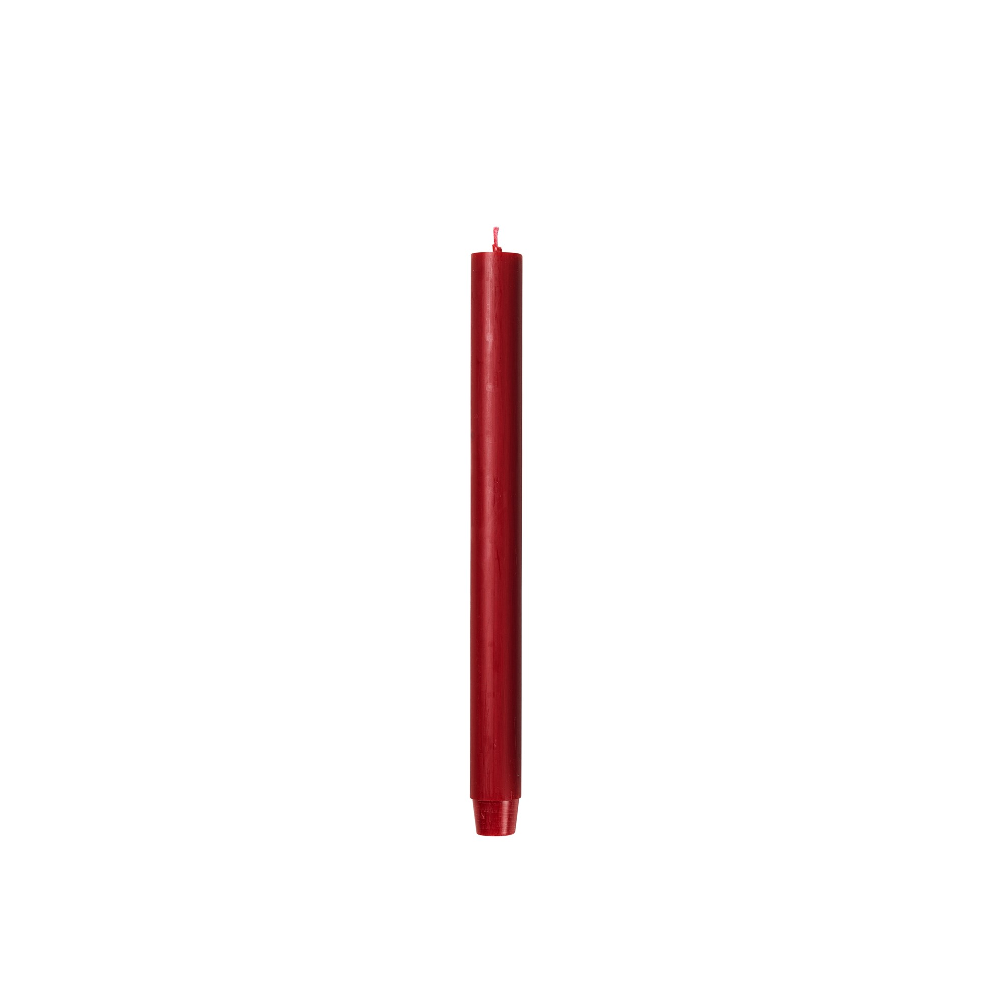 Svíčka Broste kulatá dlouhá 2,6cm - červená_0
