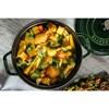 Hrnec STAUB kulatý 24 cm zelený_1