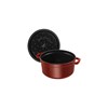 Hrnec STAUB kulatý 28 cm vínový_0