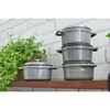 Hrnec STAUB kulatý 16 cm šedý_2