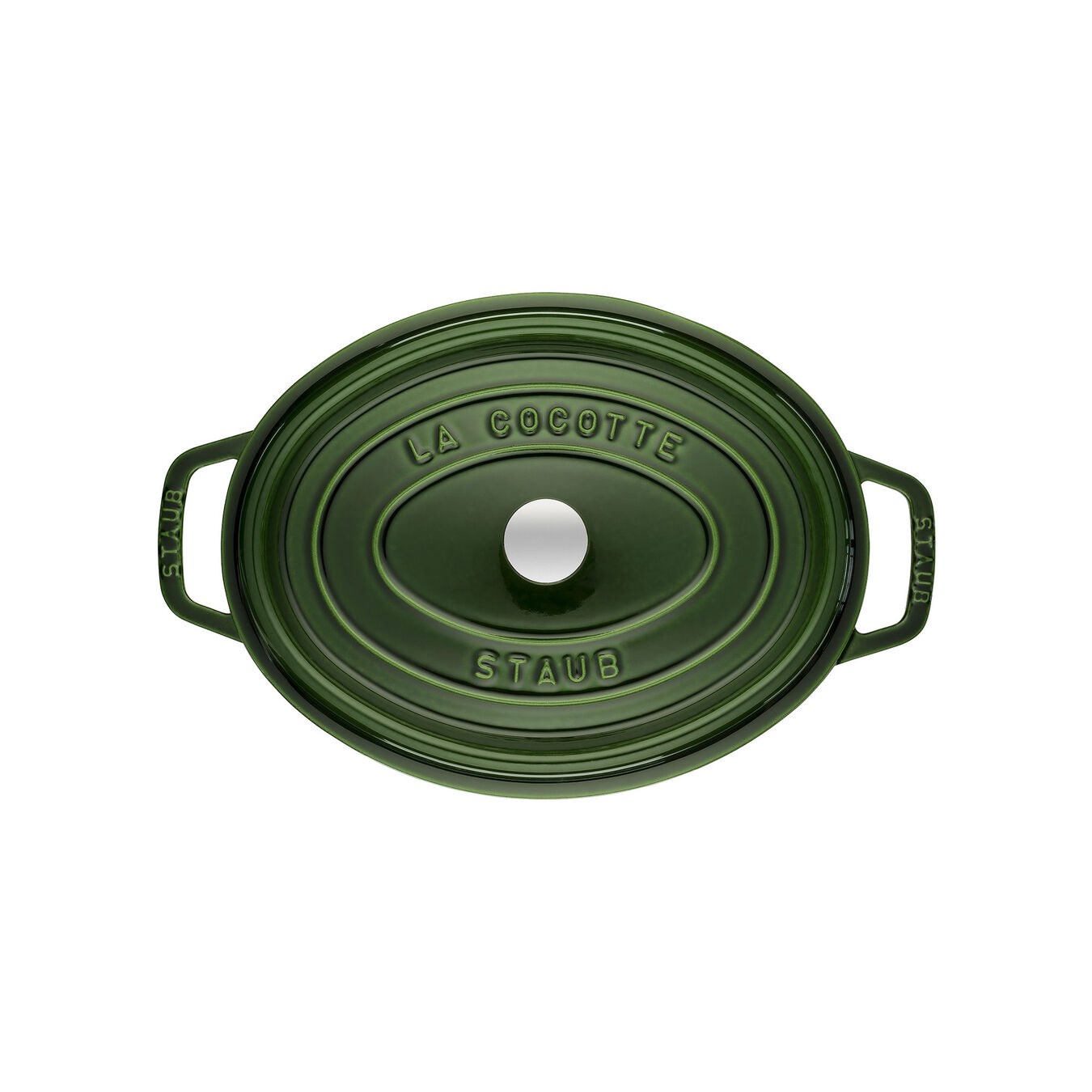 Hrnec STAUB oválný 33 cm zelený_1