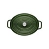 Hrnec STAUB oválný 33 cm zelený_1