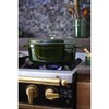 Hrnec STAUB oválný 33 cm zelený_2