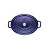 Hrnec STAUB oválný 29 cm modrý_0