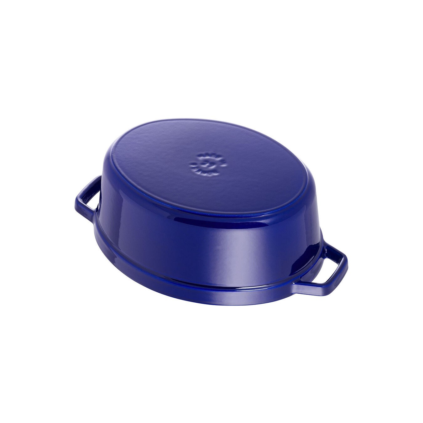 Hrnec STAUB oválný 29 cm modrý_2