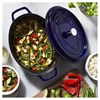 Hrnec STAUB oválný 29 cm modrý_5