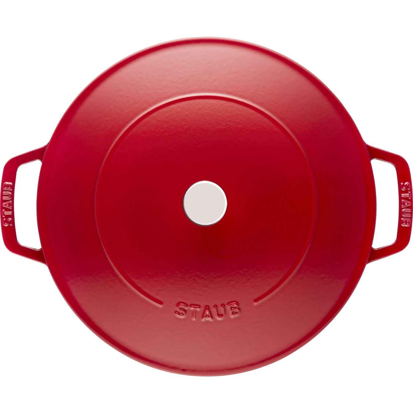 Kastrol se samopodlévací poklicí 28cm červený_0