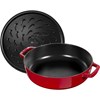 Kastrol se samopodlévací poklicí 28cm červený_2