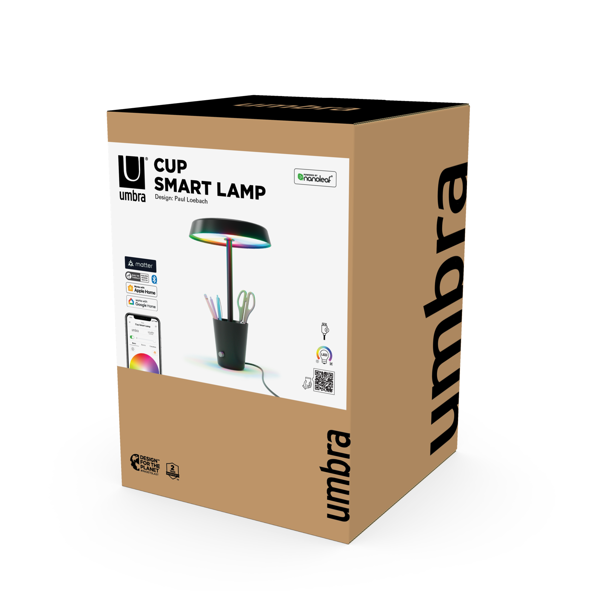 Stolní lampa černá V.12,4 cm_2