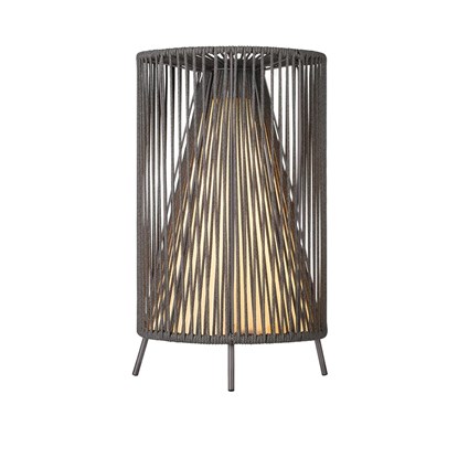 Přenosná LED lampa 54 cm černá_4