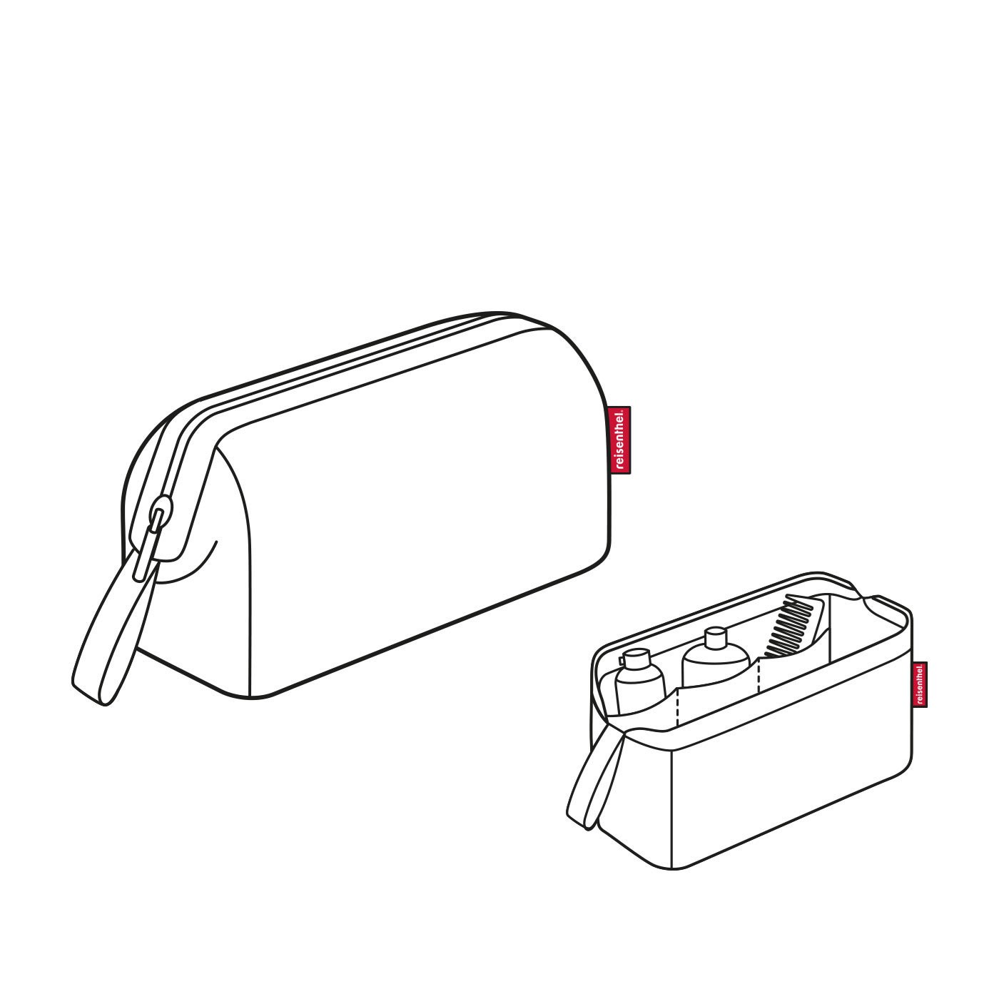 Kosmetická taška Travelcosmetic twist sky rose_1