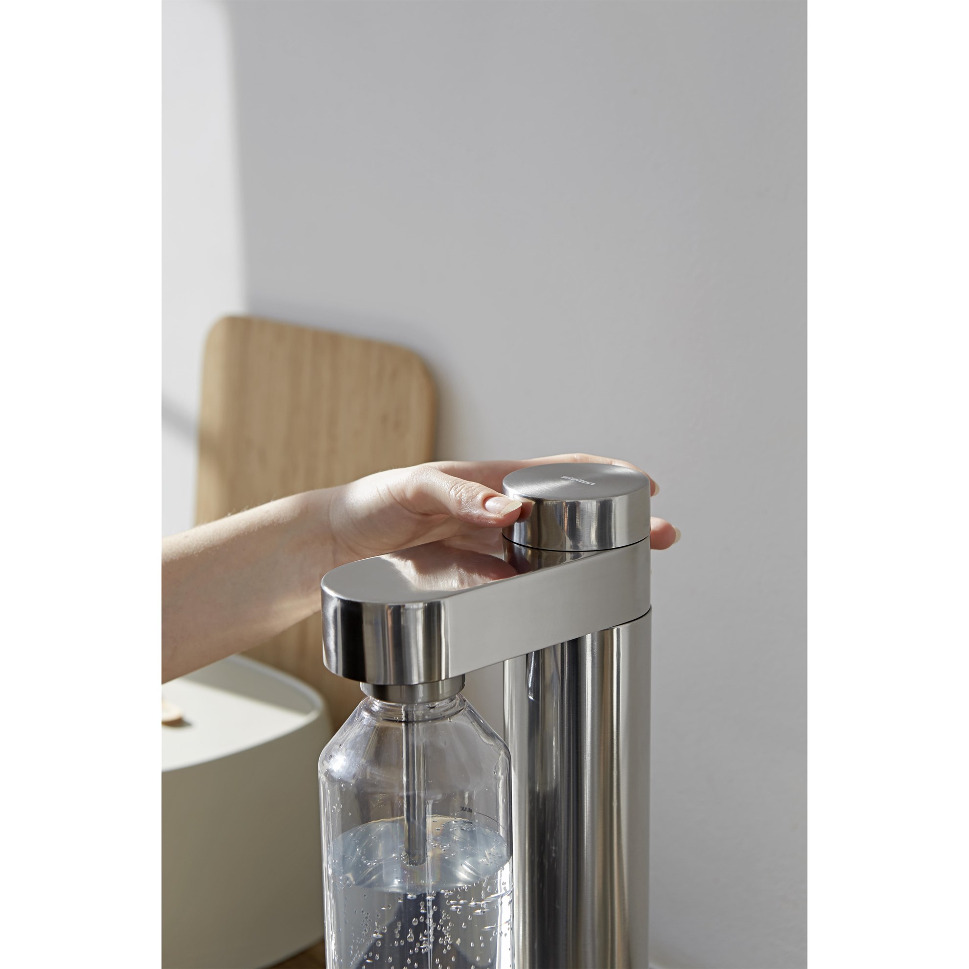 Výrobník perlivé vody BRUS STELTON 1,15l stříbrný_3