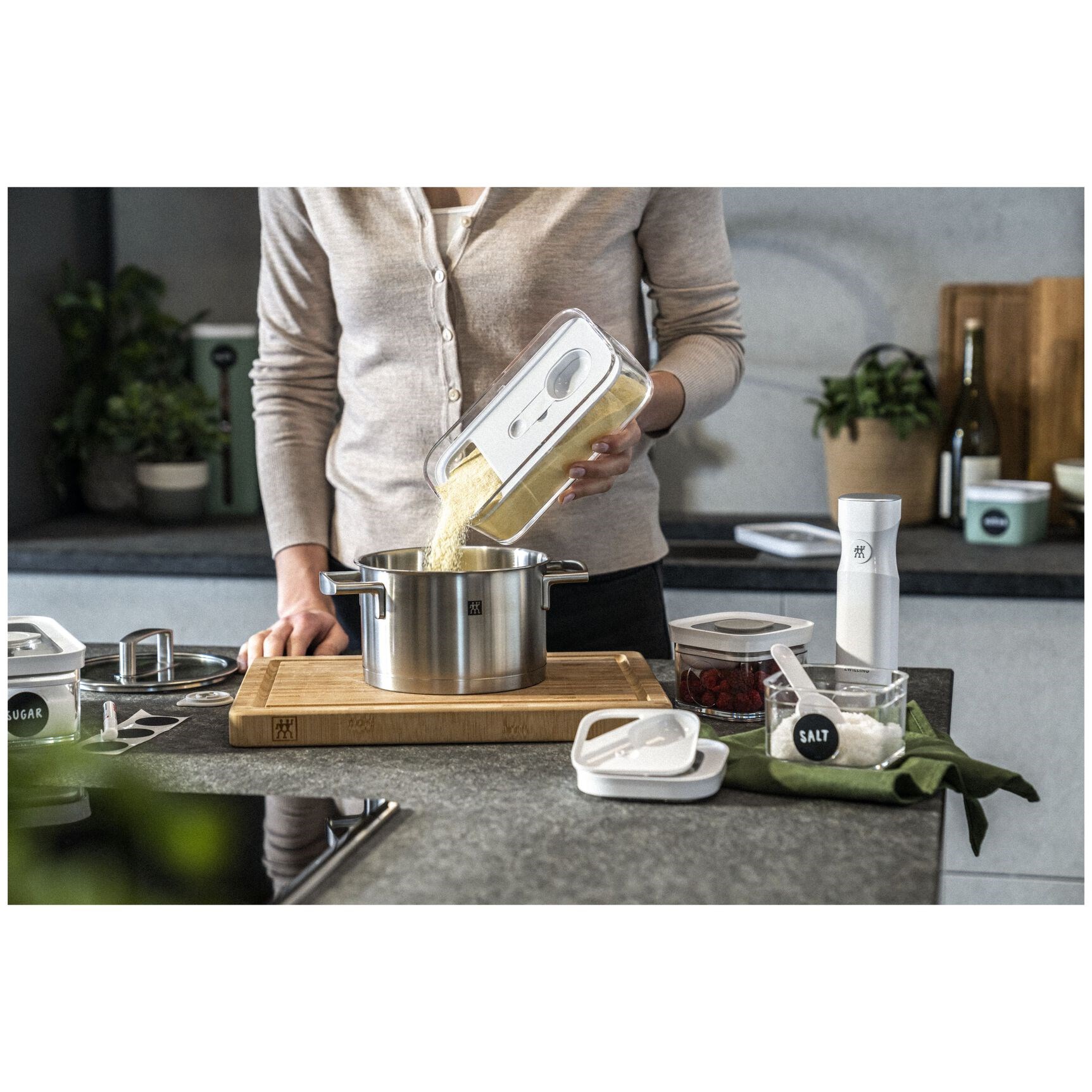 Vakuovací sada FRESH&SAVE CUBE M SET/5ks_2