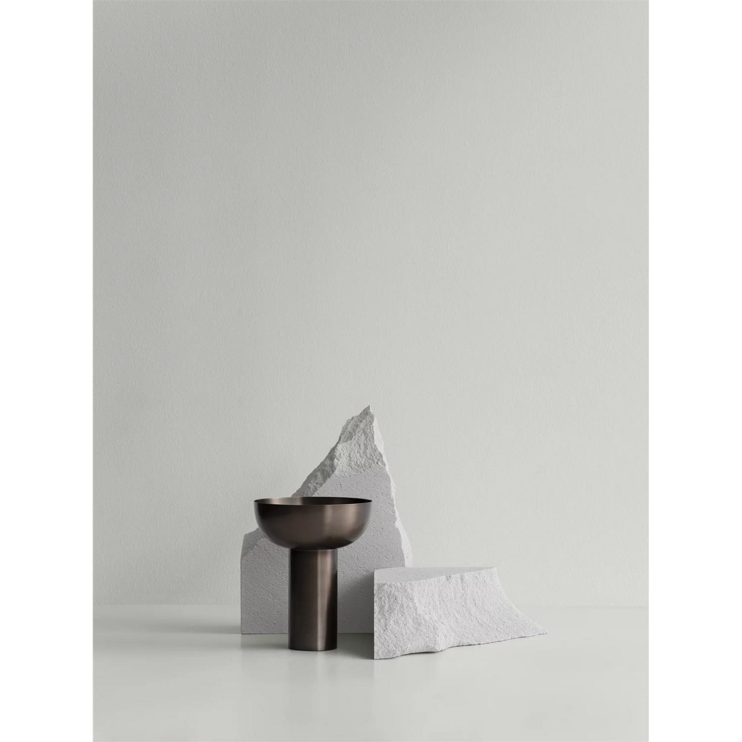 Nerezová váza MIYABI V.17cm kovově šedá_0