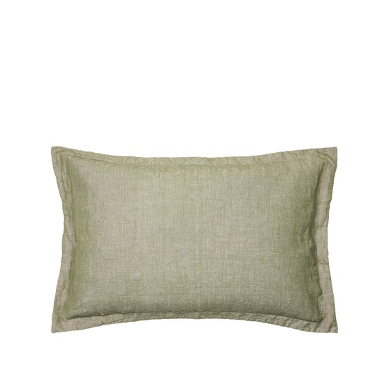 Povlak na polštář Broste LINN 40x60cm zelený_0