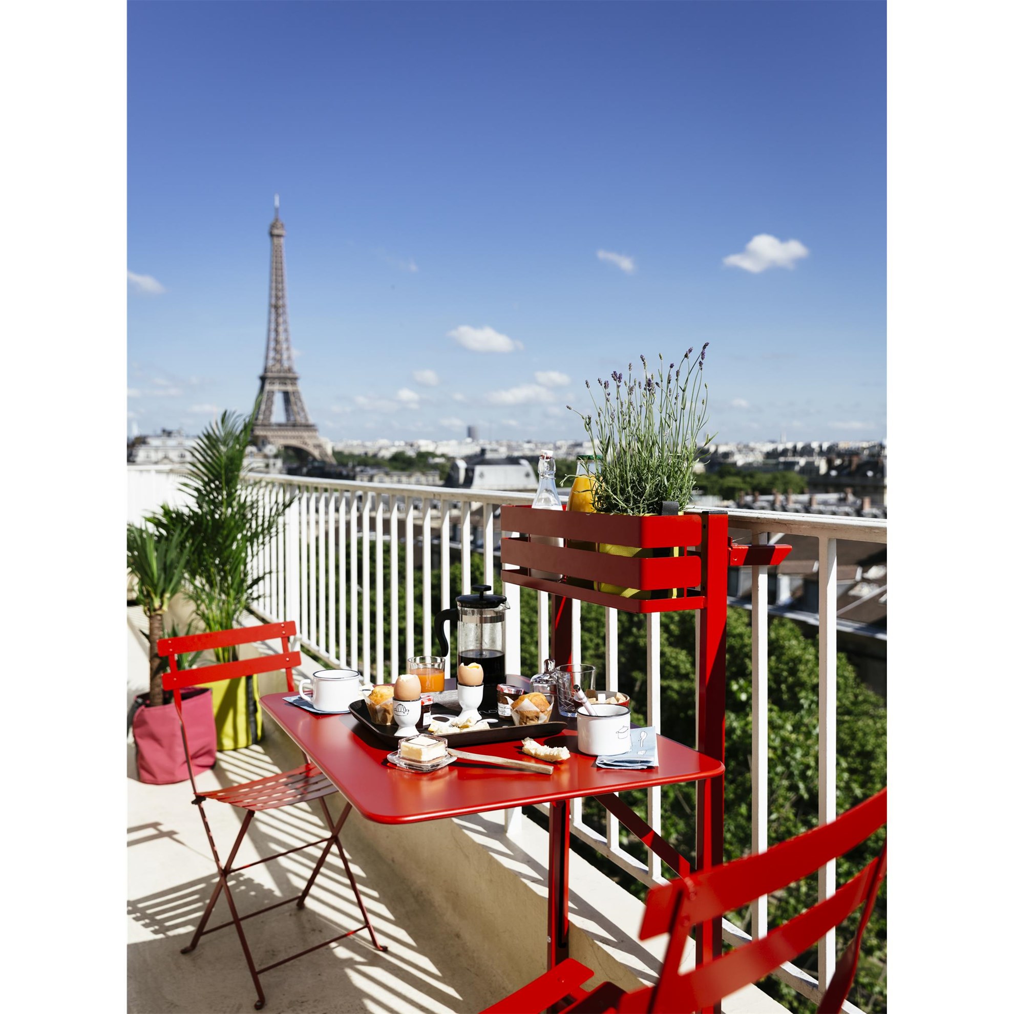 Skládací balkónový stůl BISTRO 57x77 cm - Cactus_1