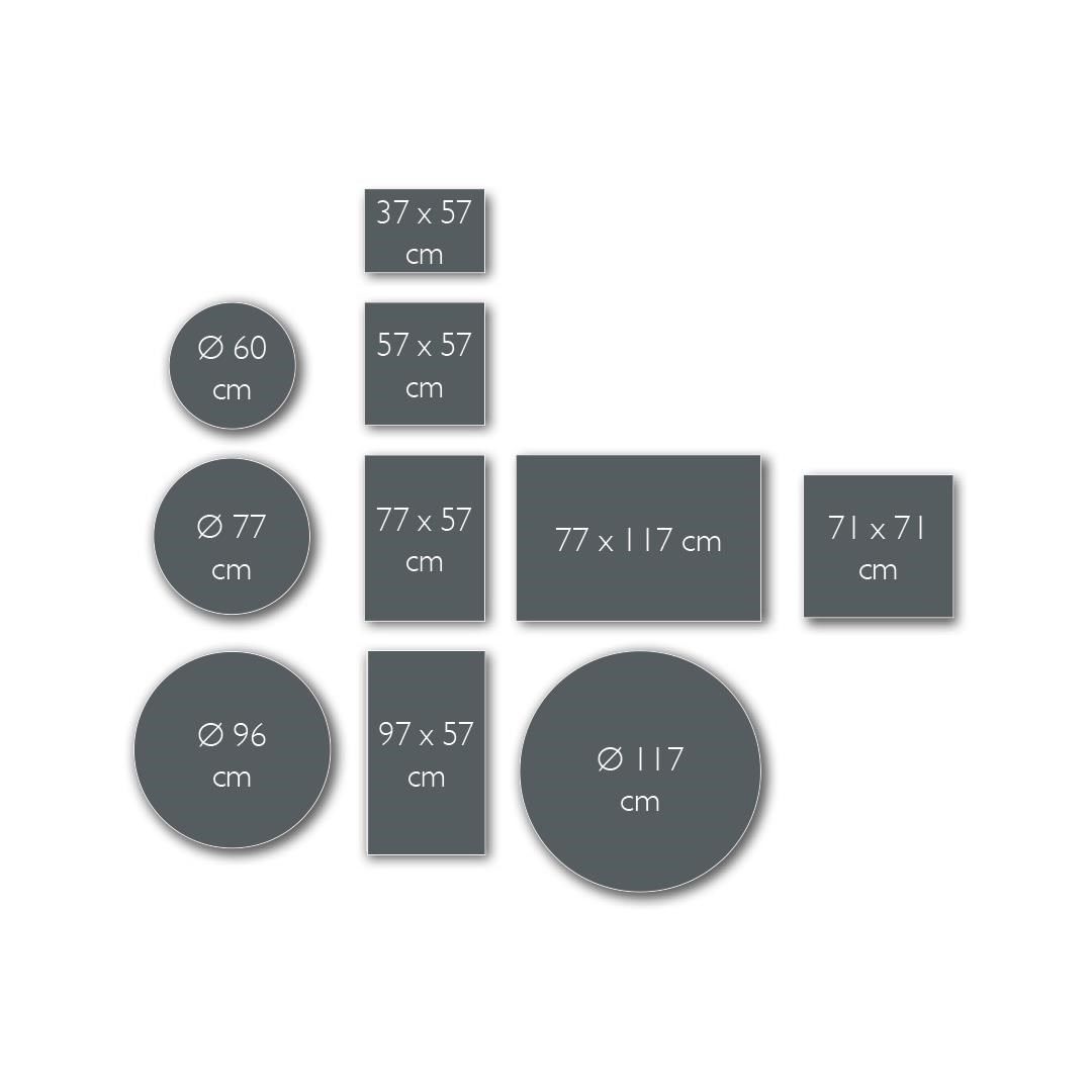 Skládací stolek BISTRO P.96 cm - Clay Grey_2