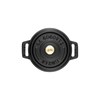 Hrnec STAUB  kulatý 12 cm černý 0,4l_1