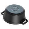 Hrnec STAUB  kulatý 12 cm černý 0,4l_2