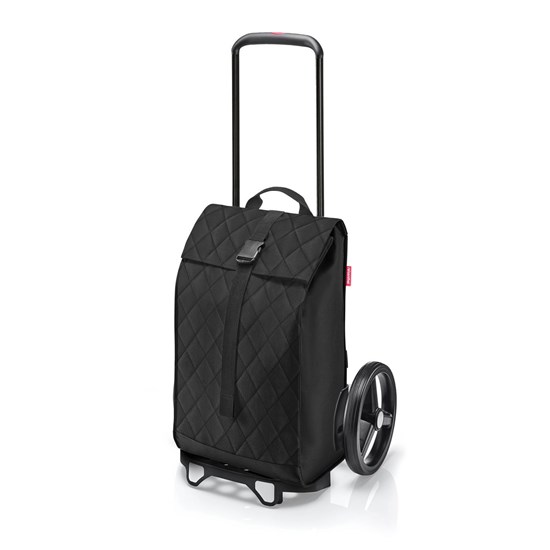Taška na kolečkách Citycruiser rhombus black_3