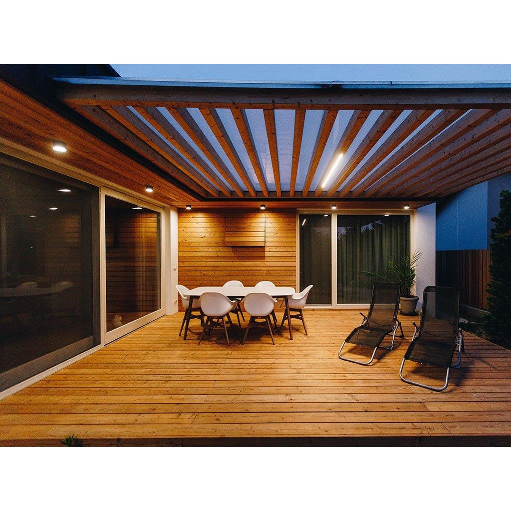 Venkovní stropní svítidlo MEDO S bílé_5