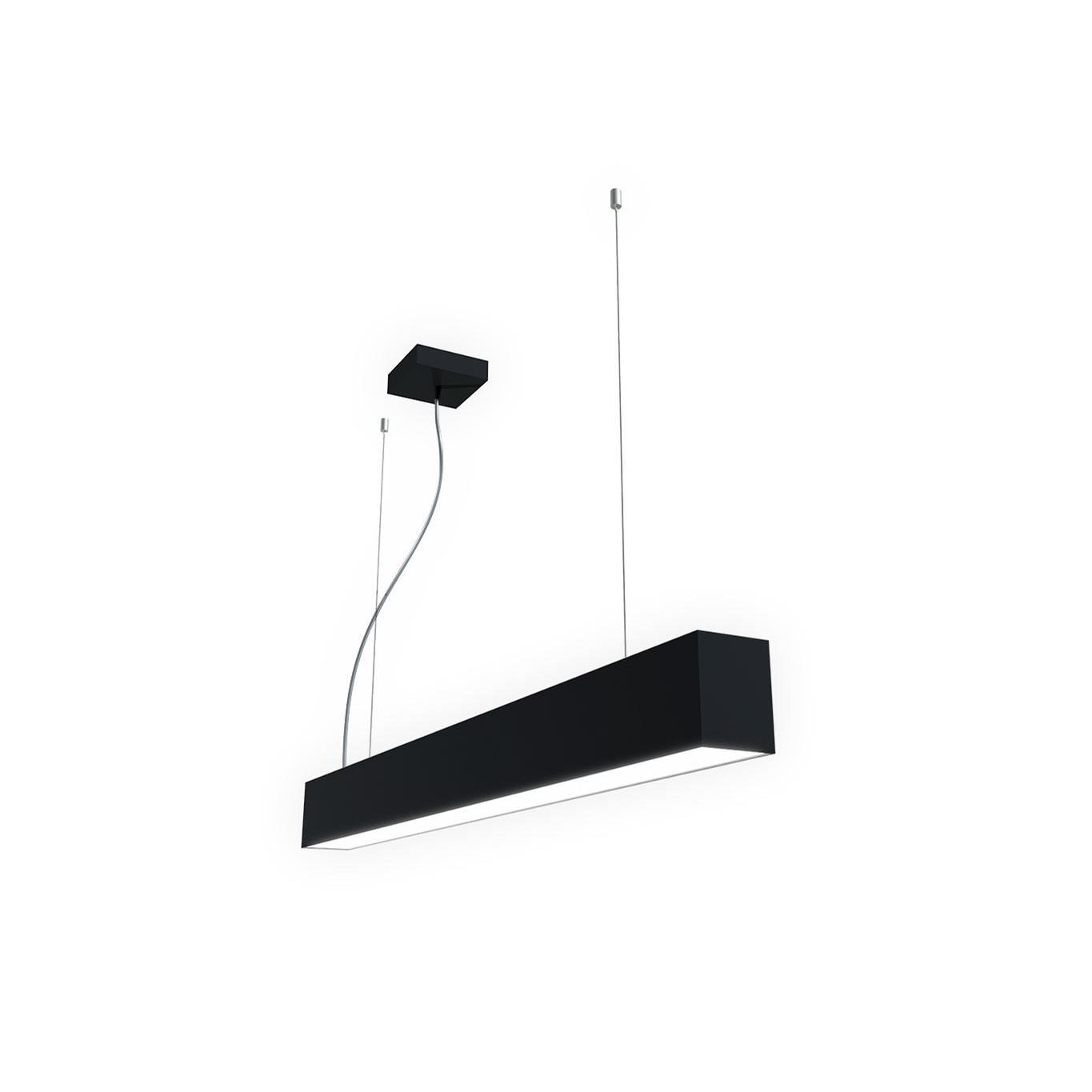 Závěsné vnitřní stropní svítidlo LINO D.90 cm černé_0