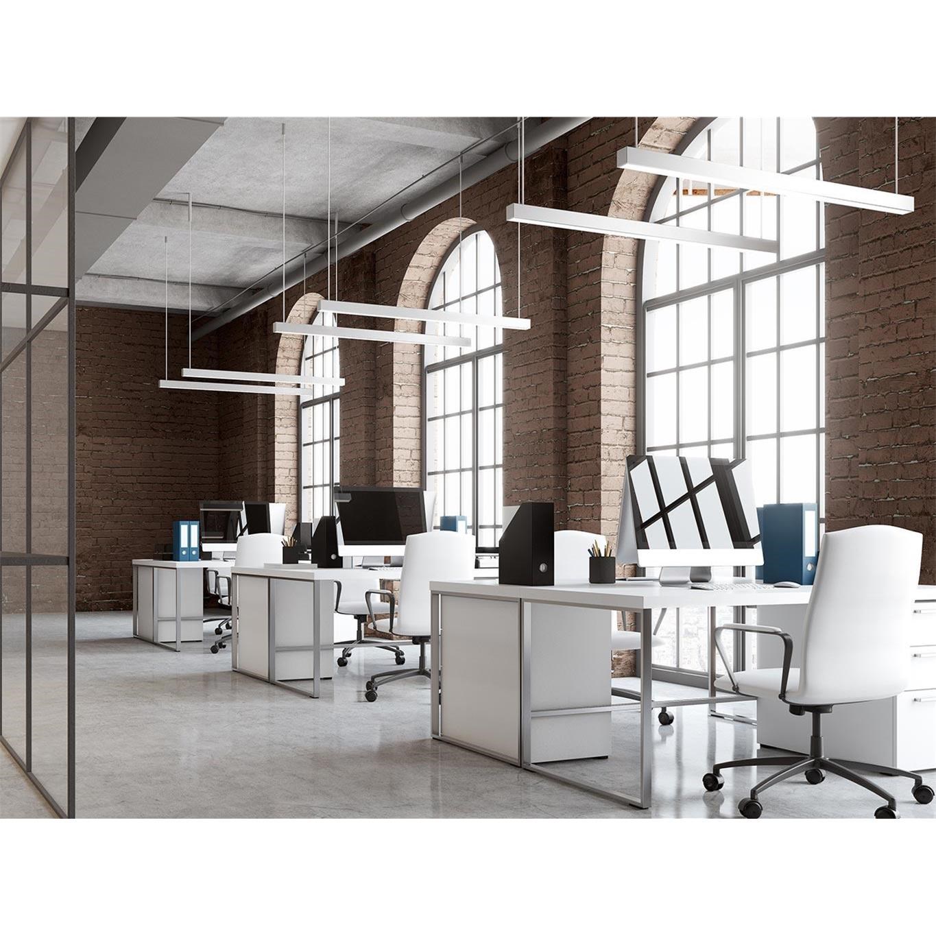 Závěsné vnitřní stropní svítidlo LINO D.150 cm bílé_1