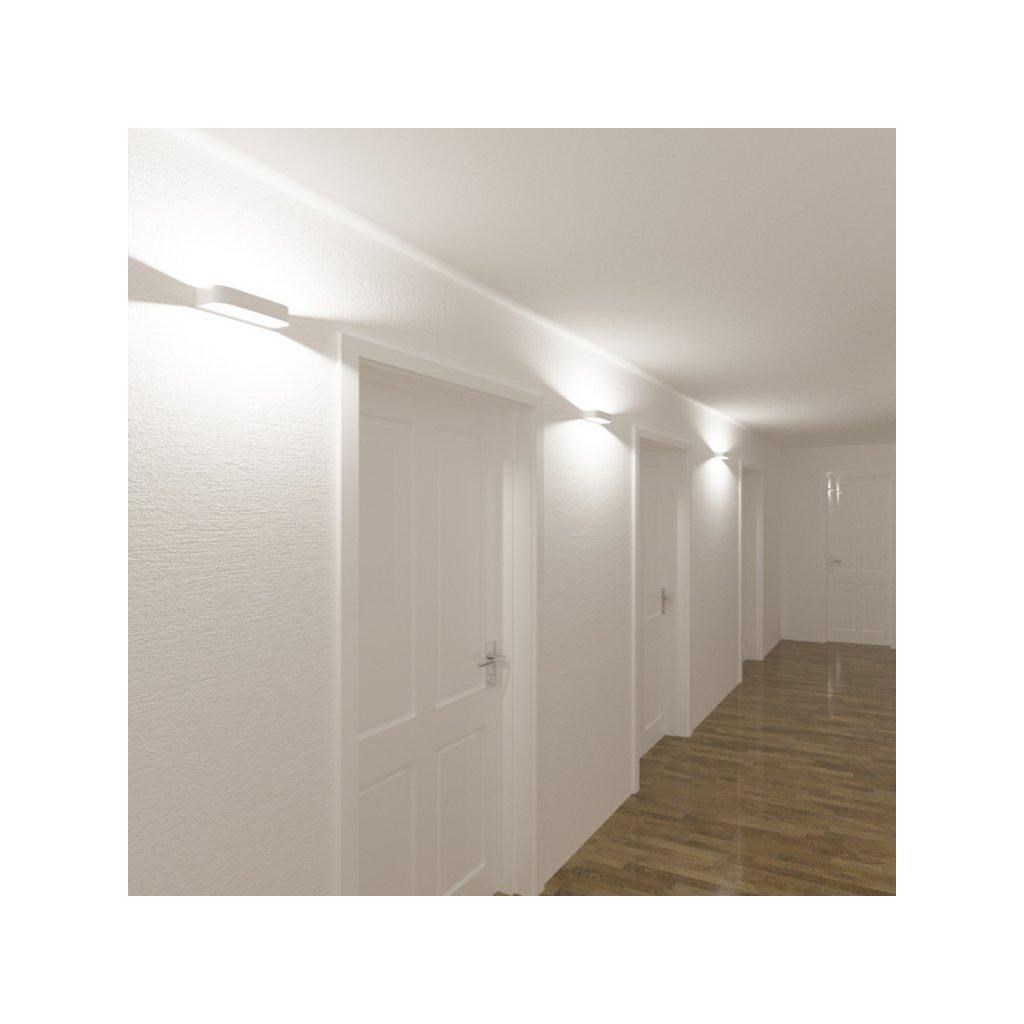 Vnitřní nástěnné svítidlo WALL-R D.15 cm bílé_4