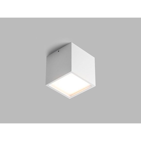 Venkovní stropní svítidlo CUBE bílé_8