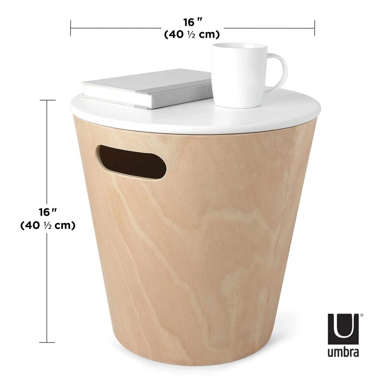 Stolek WOODROW s úložným prostorem bílý_5