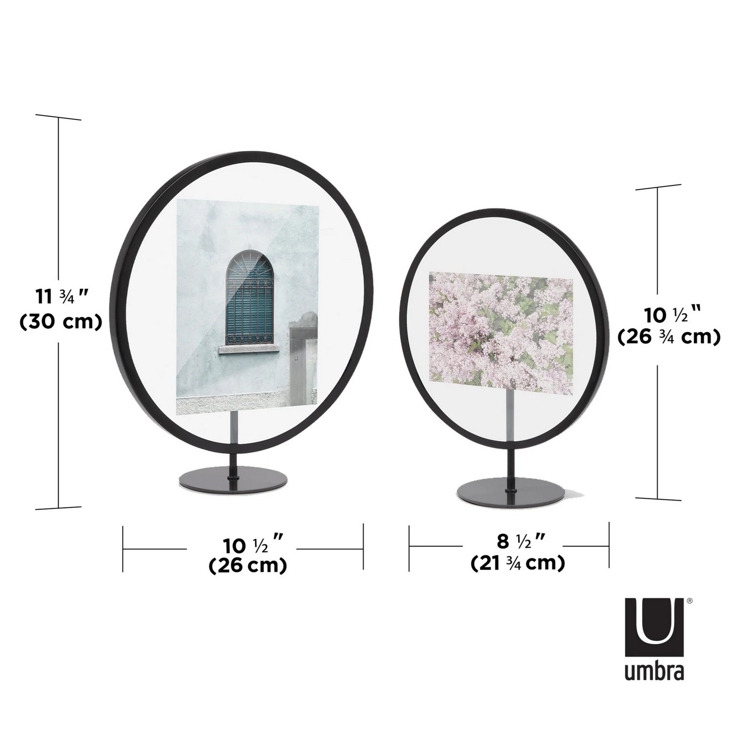 Fotorámeček INFINITY ROUND 10x15 cm černý_0